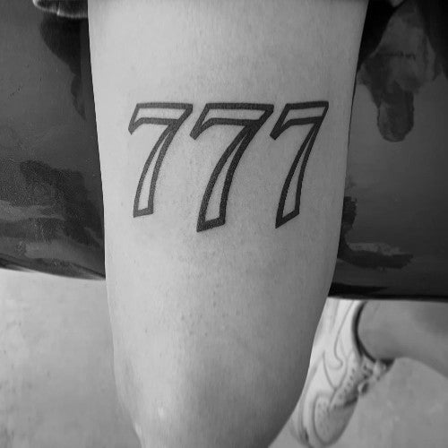 777 Tattoo Meaning – neartattoos